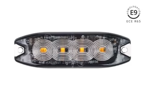 LED blinkeri žuti 4 diode 12/24V IP67 AMIO