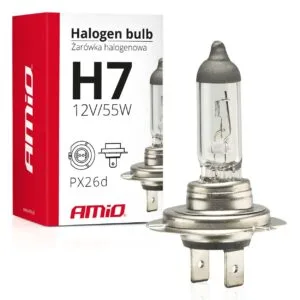 Halogena sijalica za automobil H7 12V 55W UV filter AMIO