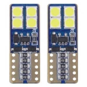 LED auto sijalica 8SMD T10e W5W 5600K AMIO