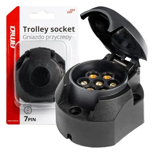 Adapter za prikolicu sa poklopcem 7PIN AMIO