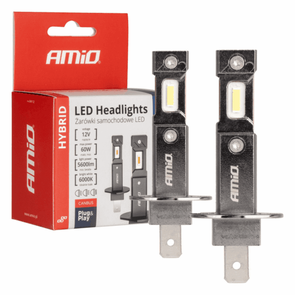 LED auto sijalica H1 Hybrid 6000K AMIO