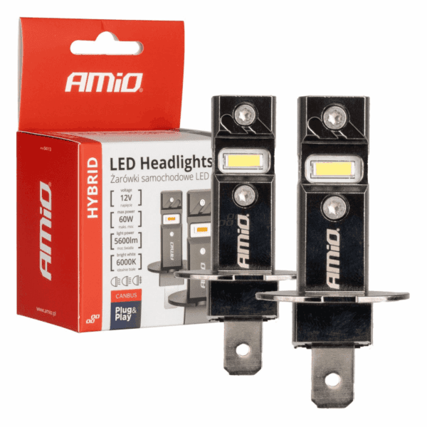 LED auto sijalica H3 Hybrid 6000K AMIO