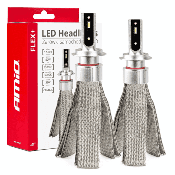 LED auto sijalica H7 FLEX Canbus AMIO