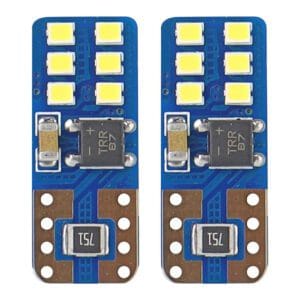 LED auto sijalica T10E W5W ultra bijela canbus AMIO