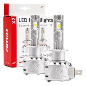 LED auto sijalica X2 H1 6500K AMIO