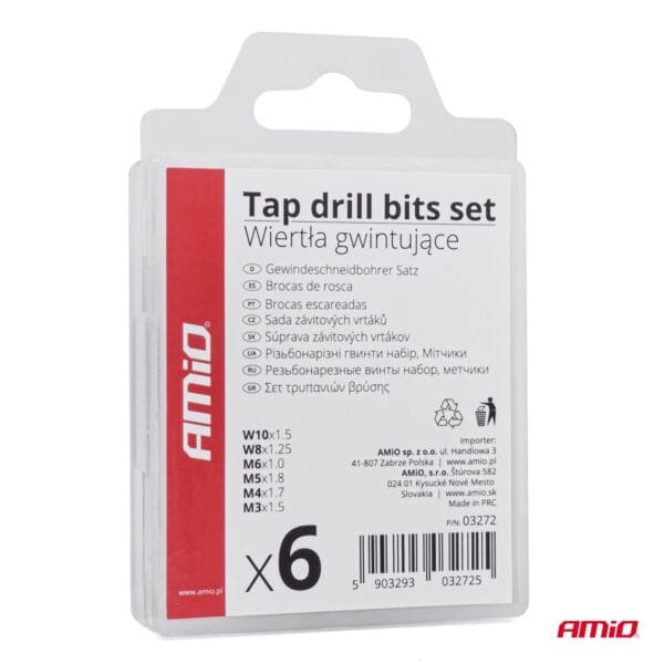 Set ureznica M3-M10 AMIO - Slika 4