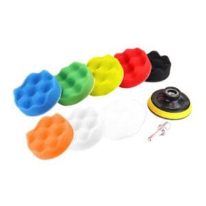 Set spužvastih jastučića za poliranje za bušilicu sa adapterom AMIO